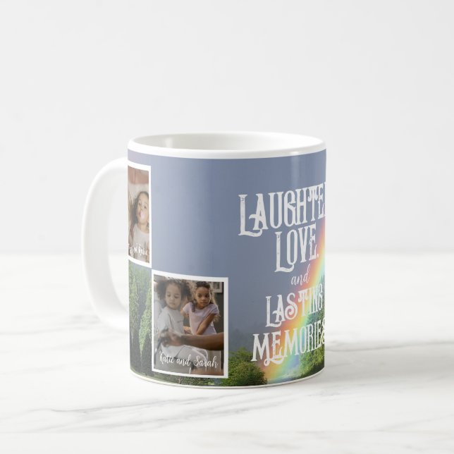 Personalised Memories Keepsake Photo Mug (Front Left)