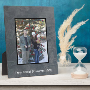 Personalised Memory Grey Slate Plaque