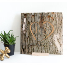 Personalised Memory Tree Bark - Unique Keepsake