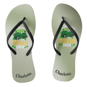 Personalised Men & Women Cruise Squad Jandals