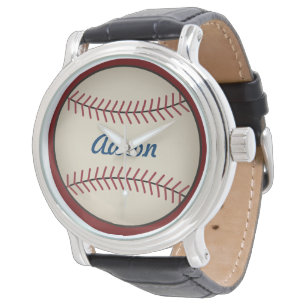Personalised Men's Baseball Watch Gift