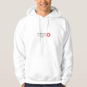 personalised men's hoodie for nurses and doctors