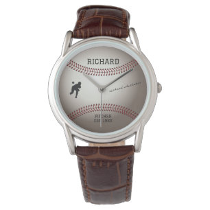 Personalised Men's Inspired Baseball Souvenir Gift Watch