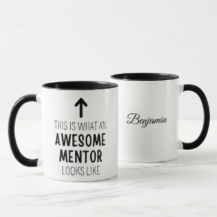 Personalised Mentor Mug Awesome Mentor Gift