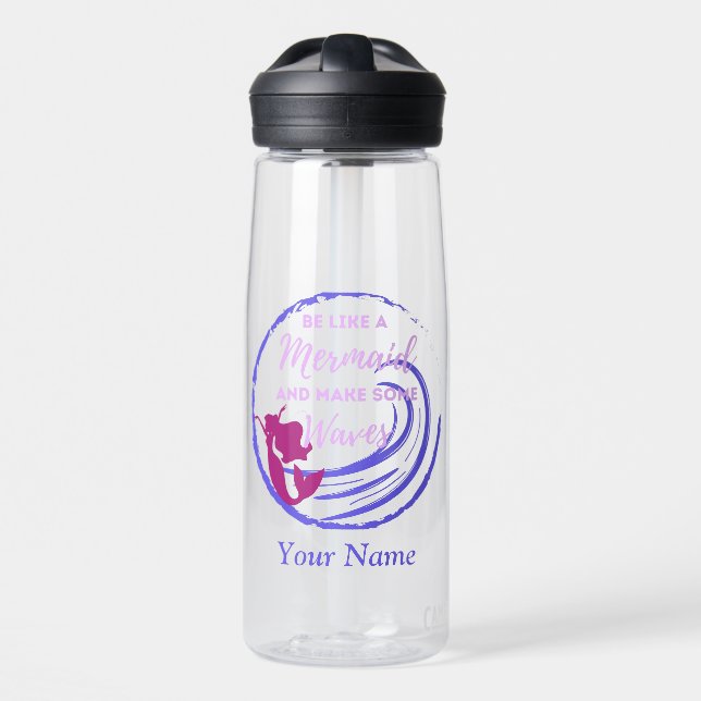 Personalised Mermaid Camelbak Water Bottle (Front)