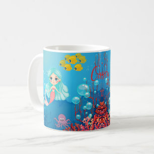 Personalised Mermaid Coffee Mug