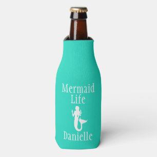 Personalised Mermaid Life Bottle Cooler