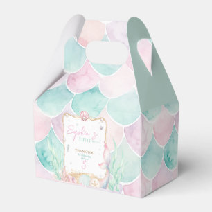 Personalised Mermaid Party Favour Box   Under the 