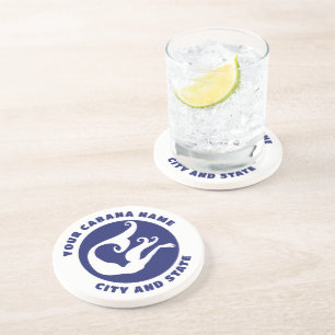 Personalised Mermaid Round Coasters