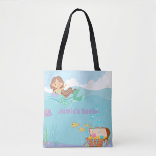 Personalised Mermaid Tote Bag