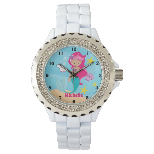 Personalised Mermaid Watch (Front)