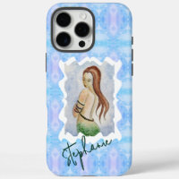 Personalised Mermaid Watercolor Original Art