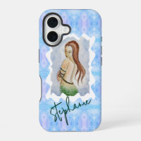 Personalised Mermaid Watercolor Original Art