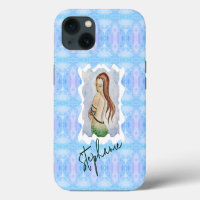 Personalised Mermaid Watercolor Original Art