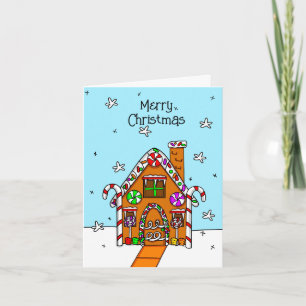 Personalised Merry Christmas Card