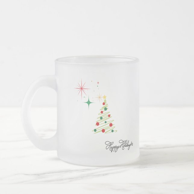 Personalised Merry Christmas Mug (Left)
