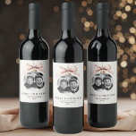 "Personalised Merry Christmas  with Photo  Wine Label<br><div class="desc">"Make holiday celebrations extra special with this Personalised Merry Christmas Wine Label, featuring your custom photo. Perfect for gifting wine bottles with a festive touch, this label adds a personal and thoughtful element to your holiday gatherings. Customise it with a favourite photo and name to create a unique keepsake or...</div>