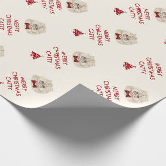 Personalised Merry Christmas wrapping paper
