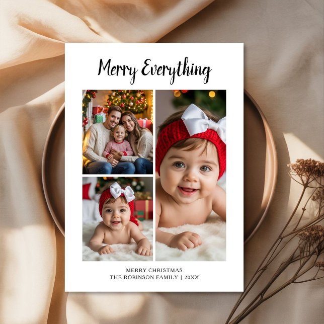 Personalised Merry Everything Family Holiday Greet (Creator Uploaded)