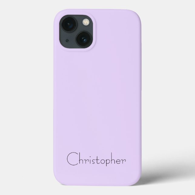 Personalised Metallic light violet Radial Texture Case-Mate iPhone Case (Back)