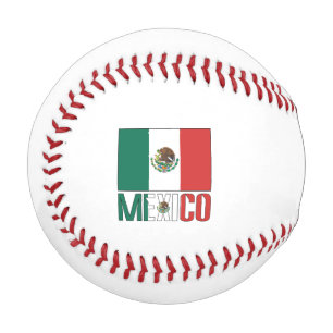 Personalised Mexico Flag Baseball