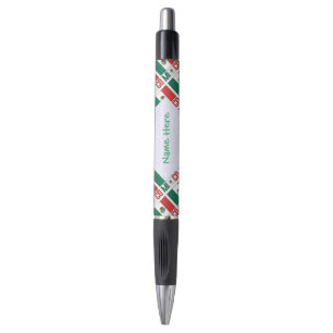 Personalised Mexico Flag Tiled Emmy