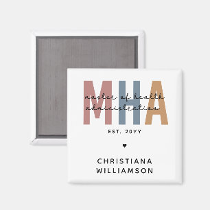 Personalised MHA Master of Health Administration Magnet