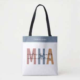 Personalised MHA Master of Health Administration Tote Bag