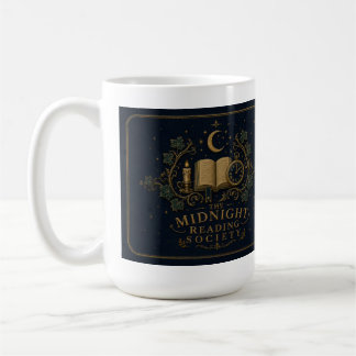 Personalised Midnight Reading Society Gift Coffee Mug