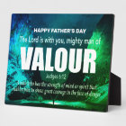 Personalised MIGHTY MAN OF VALOUR Christian