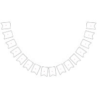 Personalised Milestone & Wedding Bunting Banners