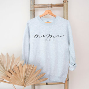 Personalised Mimi Grandma Sweatshirt