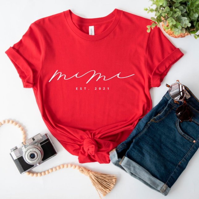 Personalised Mimi Grandma T-Shirt (Creator Uploaded)