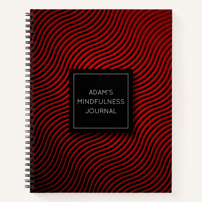 Personalised Mindfulness Notebook (Front)