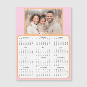Personalised Mini 2025 Calendar   Family Photo  