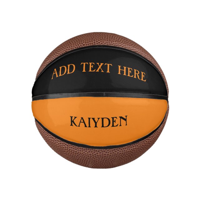 Personalised Mini Basketball (Front)