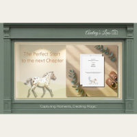 Personalised Miniature Horse Thank You Card
