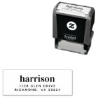 Personalised Minimal Modern Name Return Address