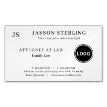 Personalised Minimal with Logo Attorney