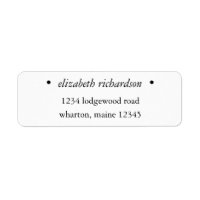 Personalised Minimalist-1 W&B