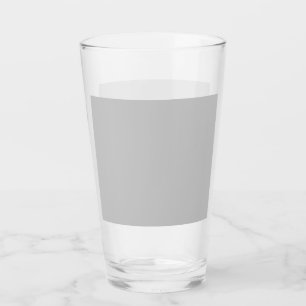 Personalised Minimalist Beer Pint Glass
