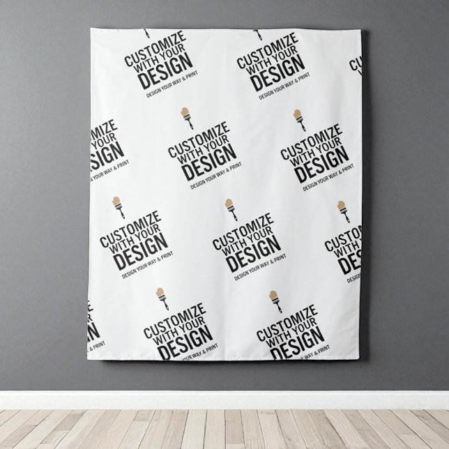 Personalised Minimalist Company Branded Custom   Tapestry (Creator Uploaded)