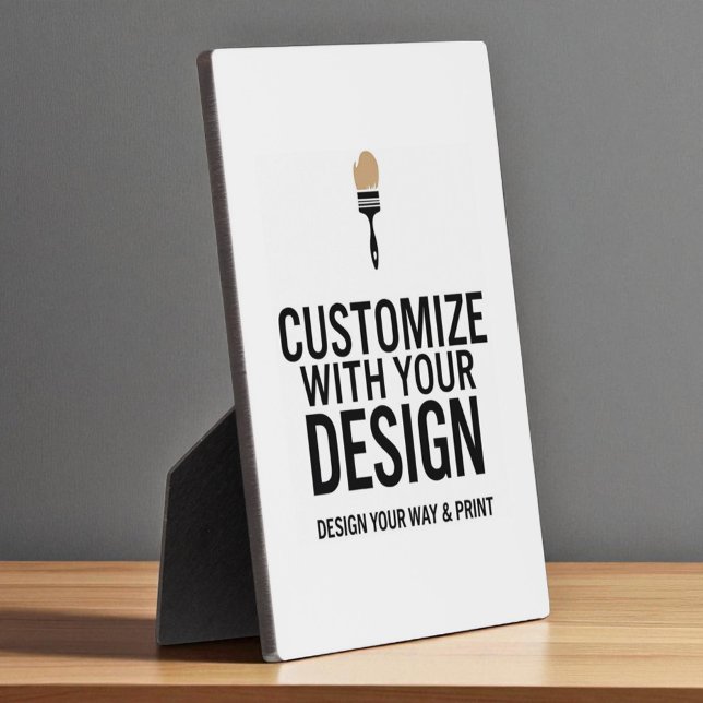 Personalised Minimalist Custom Company Branded  Plaque (Creator Uploaded)