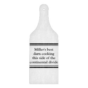 Personalised Minimalist Cutting Board