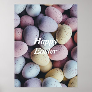 Personalised/ Minimalist/ Happy Easter Poster