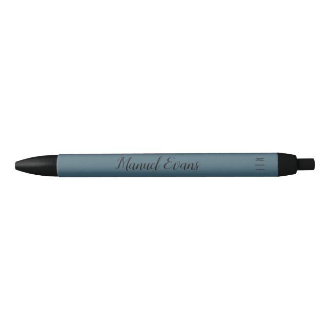 Personalised Minimalist Monogram Design Pen (Front)