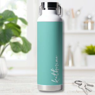 Personalised Minimalist Name Water Bottle
