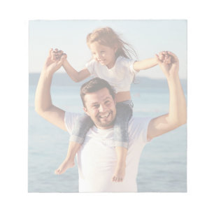 Personalised Minimalist Photo  Notepad