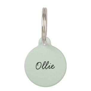Personalised Minimalistic Pet Dog or Cat Tag