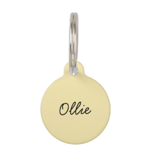Personalised Minimalistic Pet Dog or Cat Tag